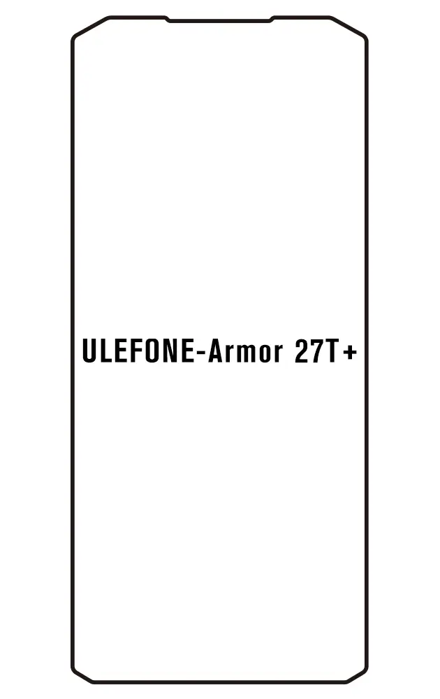 Ulefone Armor 27T+ Přední Hydrogel ochranná fólie