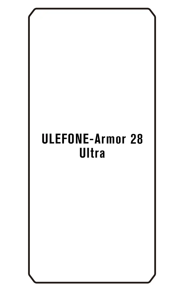 Ulefone Armor 28 Ultra Přední Hydrogel ochranná fólie
