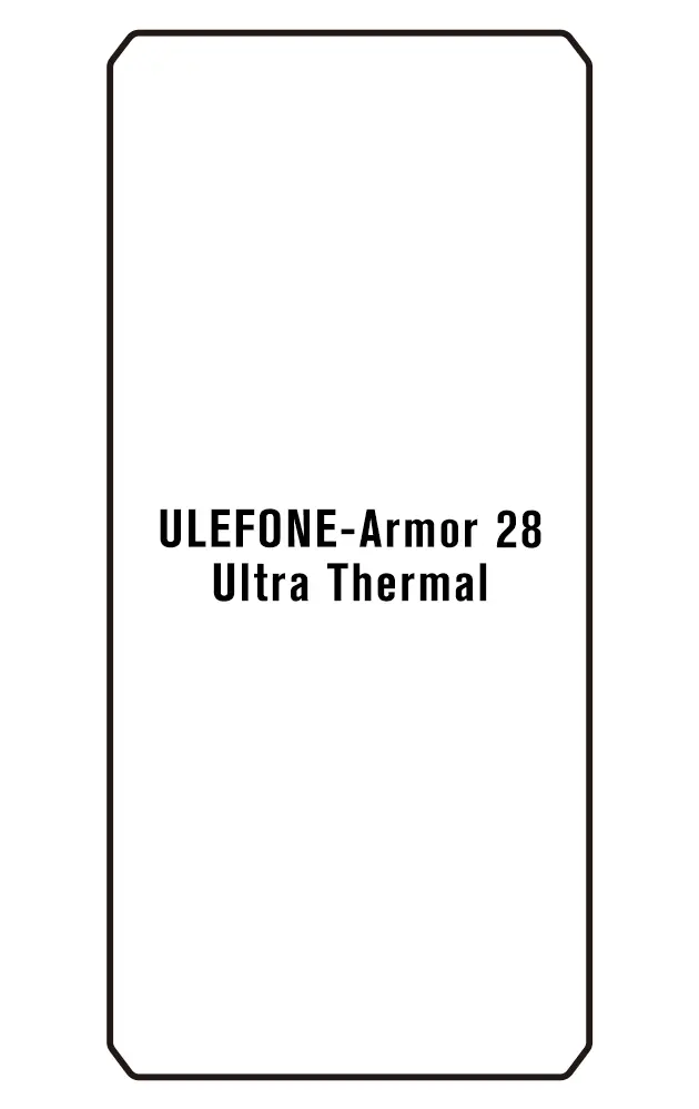 Ulefone Armor 28 Ultra Thermal Přední Hydrogel ochranná fólie