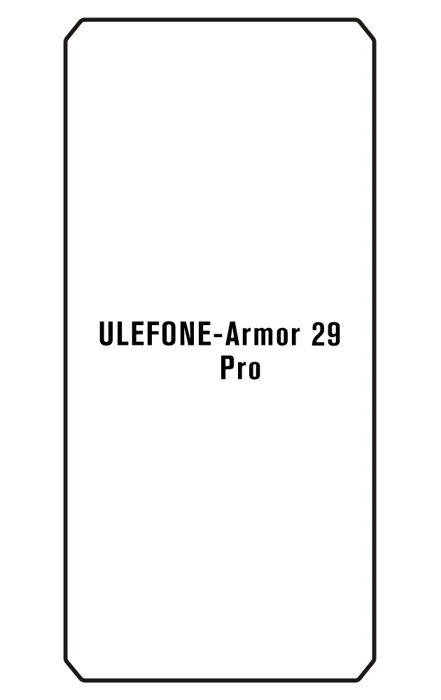 Ulefone Armor 29 Pro Přední Hydrogel ochranná fólie