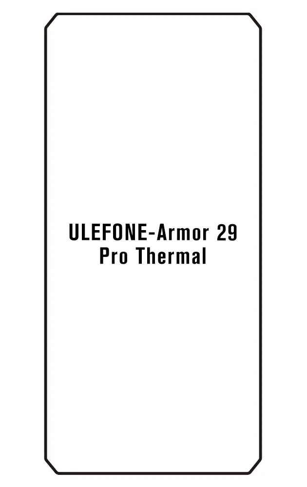 Ulefone Armor 29 Pro Thermal Přední Hydrogel ochranná fólie