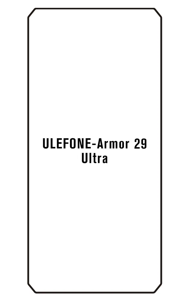 Ulefone Armor 29 Ultra Přední Hydrogel ochranná fólie
