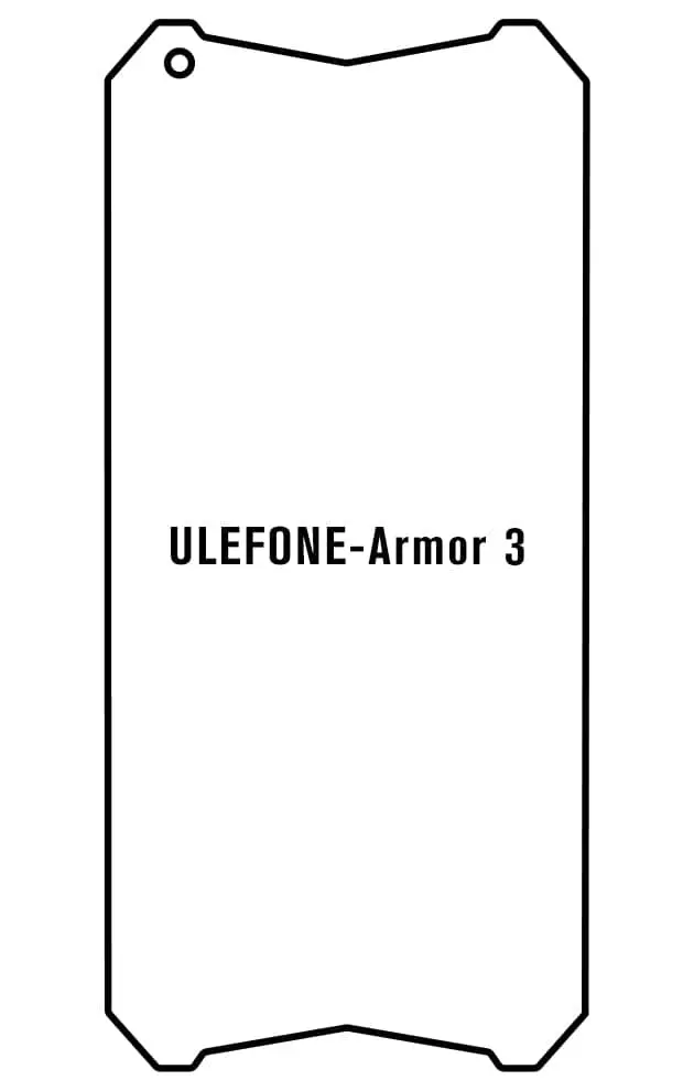 Ulefone Armor 3 Přední Hydrogel ochranná fólie