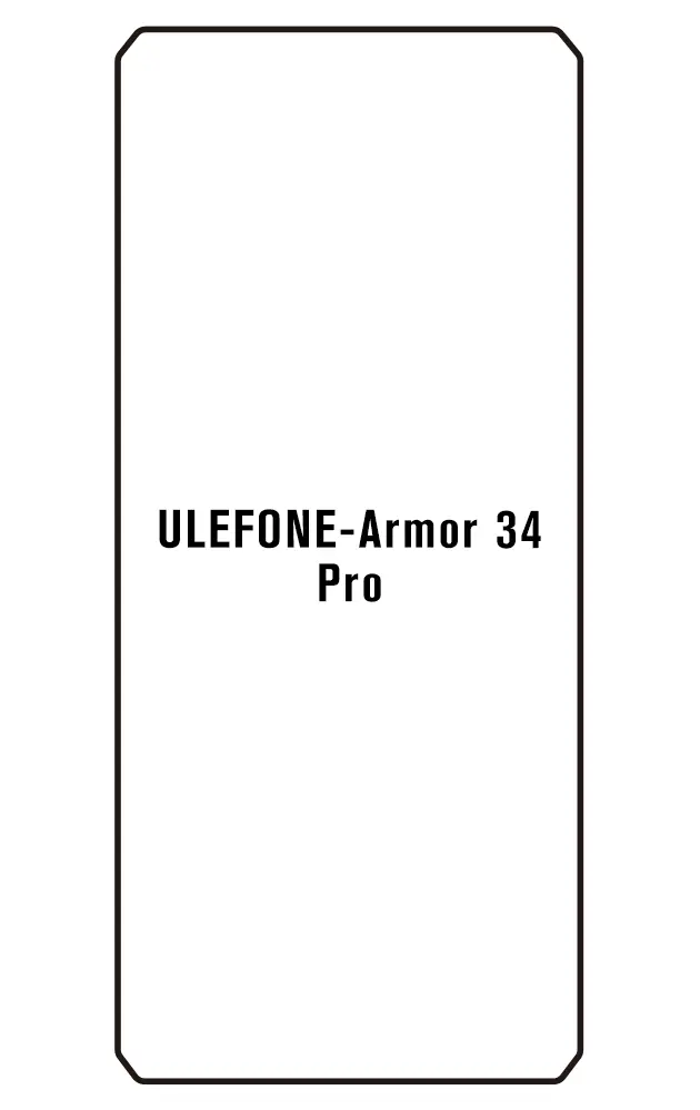 Ulefone Armor 34 Pro Přední Hydrogel ochranná fólie