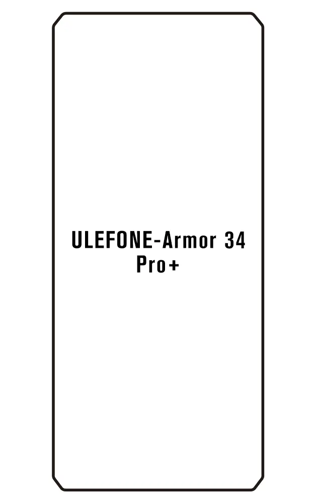 Ulefone Armor 34 Pro+ Přední Hydrogel ochranná fólie