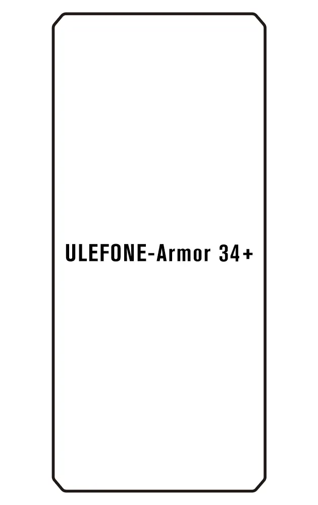 Ulefone Armor 34+ Přední Hydrogel ochranná fólie