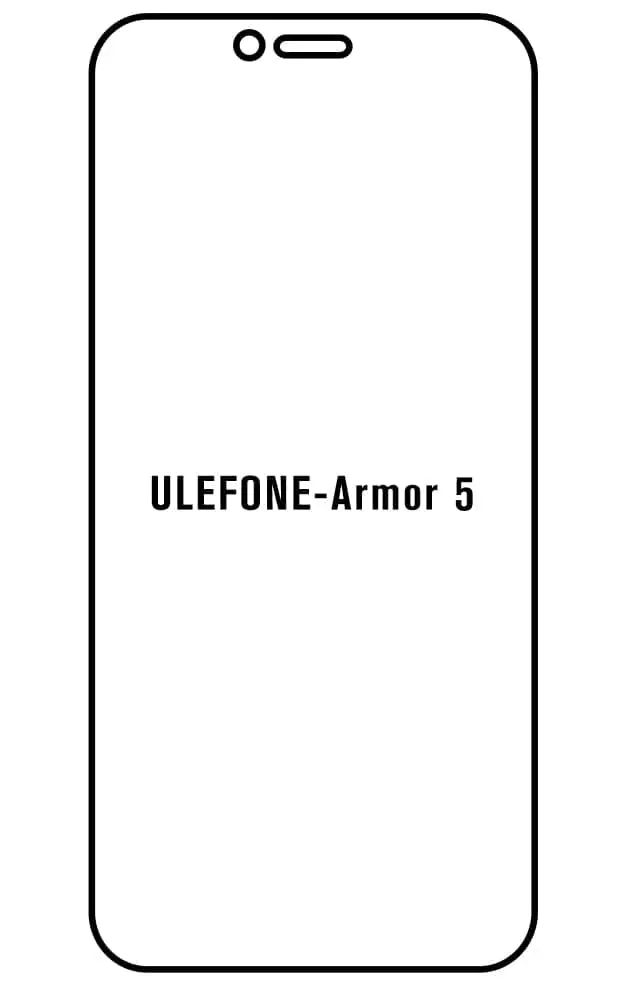Ulefone Armor 5 Přední Hydrogel ochranná fólie