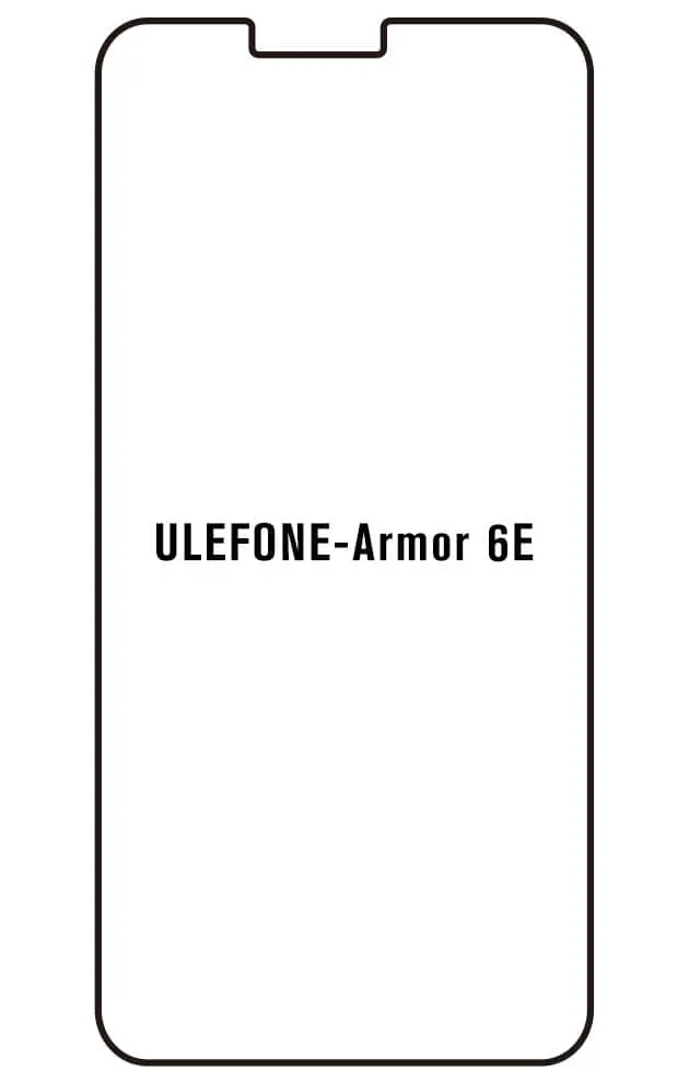Ulefone Armor 6E Přední Hydrogel ochranná fólie