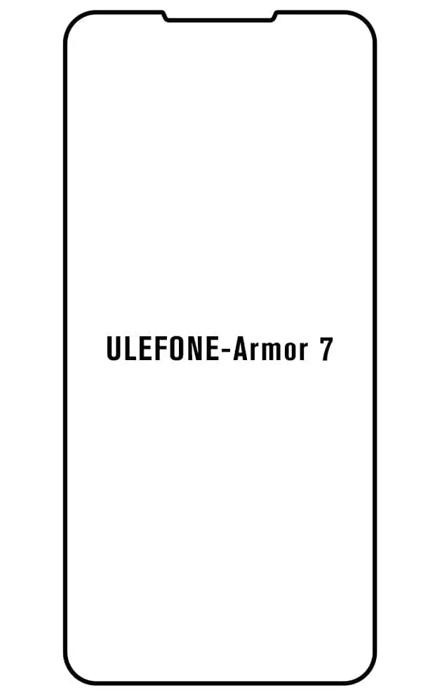 Ulefone Armor 7 Přední Hydrogel ochranná fólie
