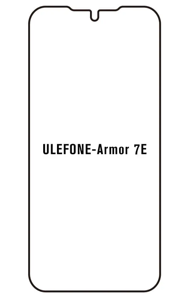 Ulefone Armor 7E Přední Hydrogel ochranná fólie