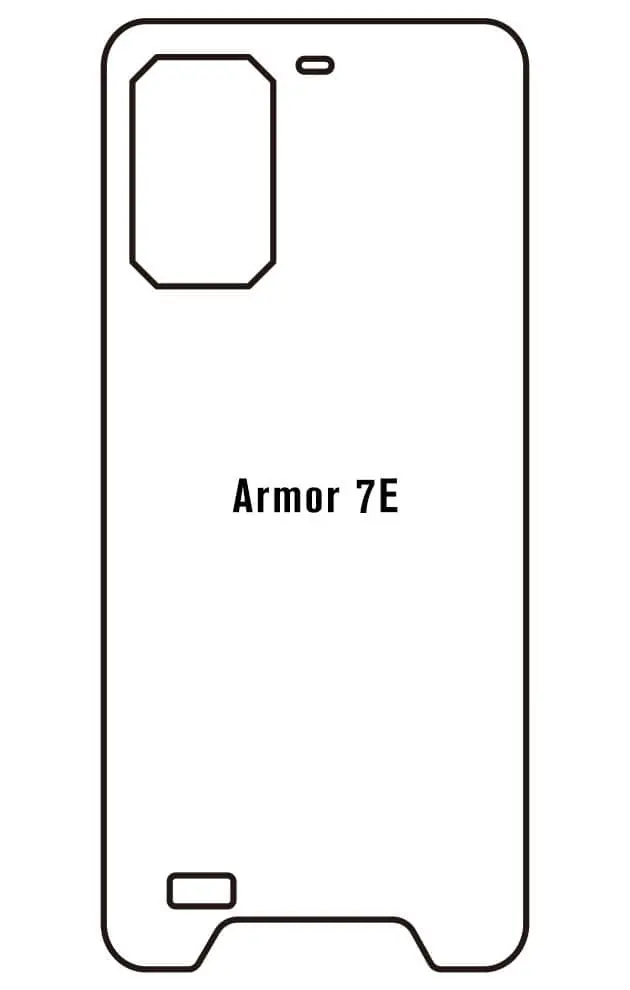 Ulefone Armor 7E Zadní Hydrogel ochranná fólie