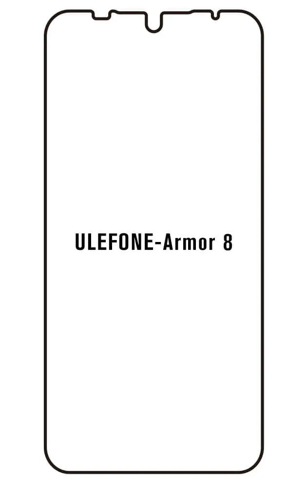 Ulefone Armor 8 Přední Hydrogel ochranná fólie