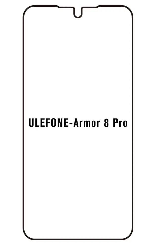 Ulefone Armor 8 Pro Přední Hydrogel ochranná fólie