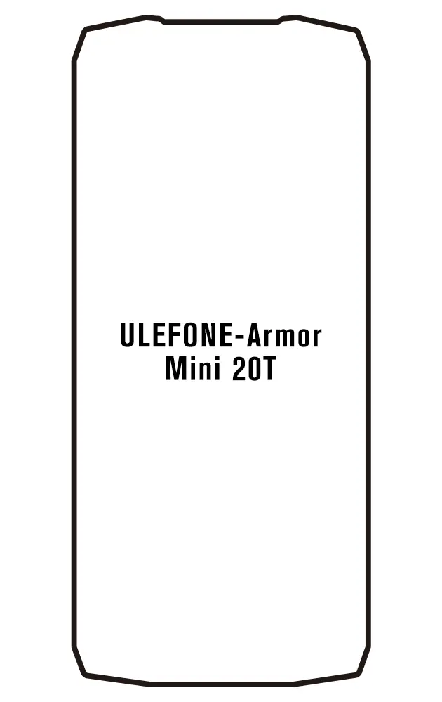 Ulefone Armor Mini 20T Přední Hydrogel ochranná fólie