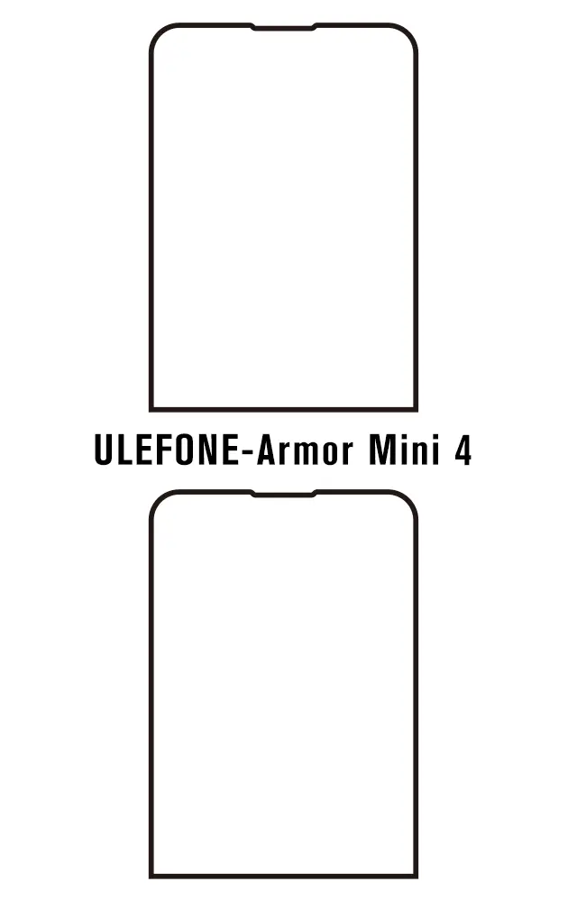 Ulefone Armor Mini 4 Přední Hydrogel ochranná fólie