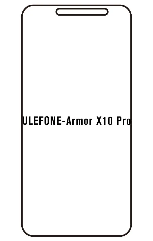 Ulefone Armor X10 Pro Přední Hydrogel ochranná fólie