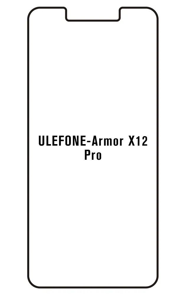 Ulefone Armor X12 Pro Přední Hydrogel ochranná fólie