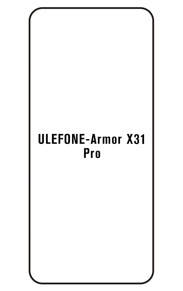 Ulefone Armor X31 Pro Přední Hydrogel ochranná fólie
