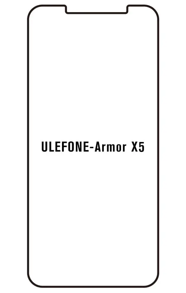 Ulefone Armor X5 Přední Hydrogel ochranná fólie