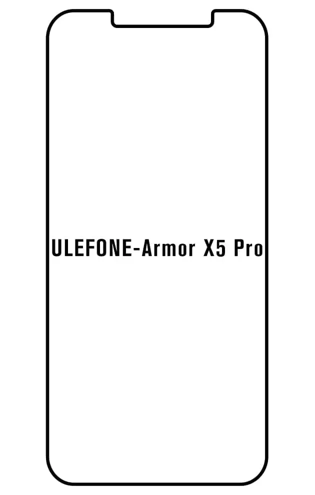Ulefone Armor X5 Pro Přední Hydrogel ochranná fólie
