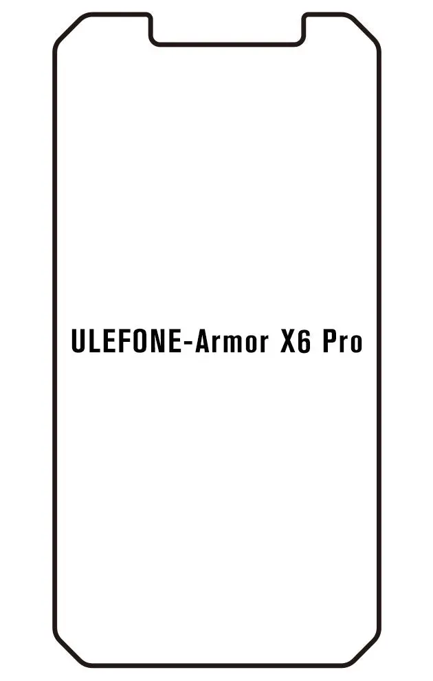 Ulefone Armor X6 Pro Přední Hydrogel ochranná fólie