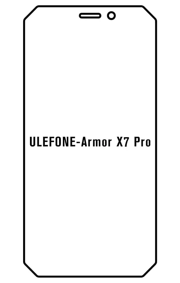 Ulefone Armor X7 Pro / Armor X7 Přední Hydrogel ochranná fólie