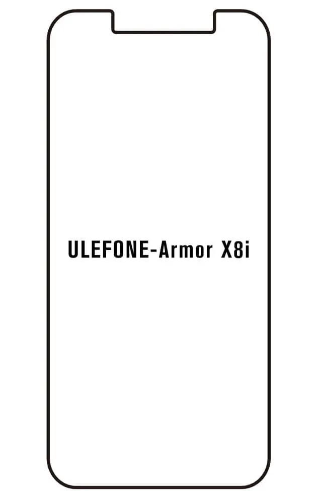 Ulefone Armor X8i Přední Hydrogel ochranná fólie