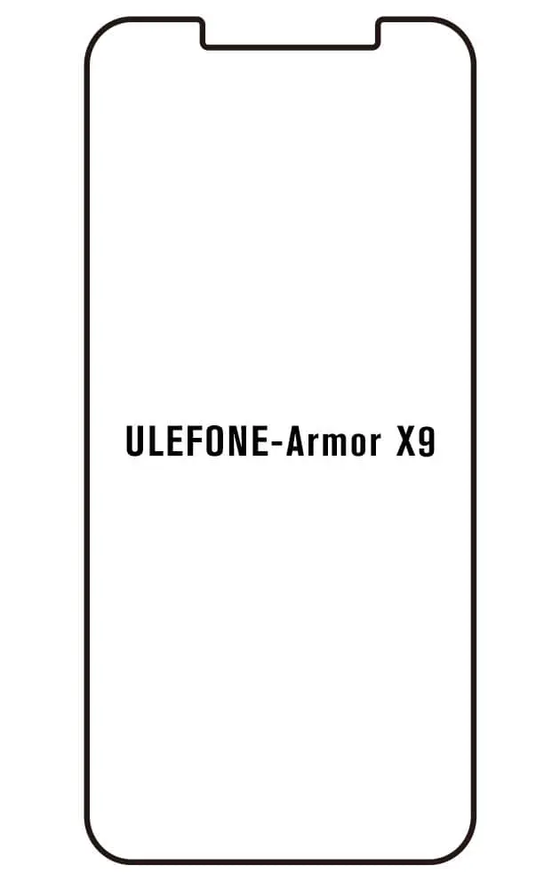 Ulefone Armor X9 Přední Hydrogel ochranná fólie