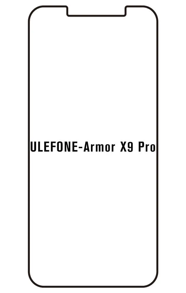 Ulefone Armor X9 Pro Přední Hydrogel ochranná fólie