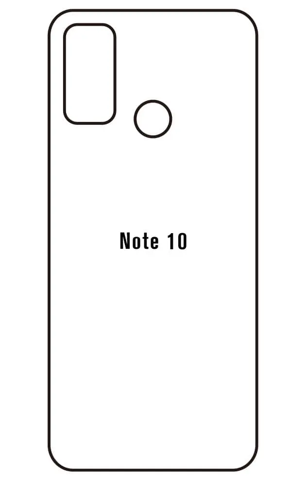 Ulefone Note 10 Zadní Hydrogel ochranná fólie