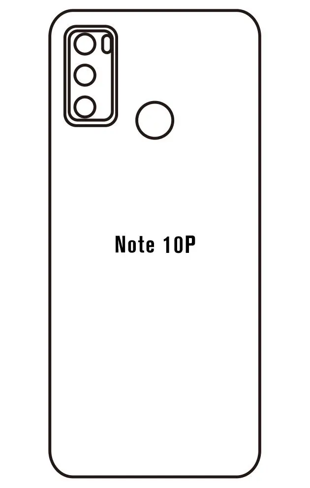 Ulefone Note 10P Zadní Hydrogel ochranná fólie