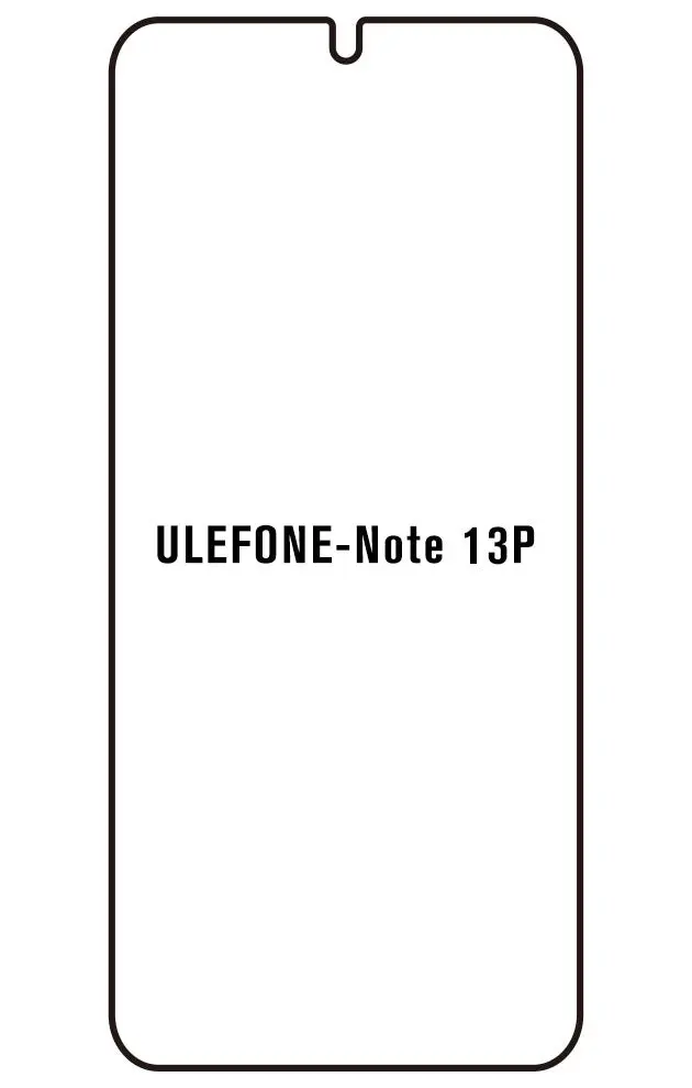 Ulefone Note 13P Přední Hydrogel ochranná fólie