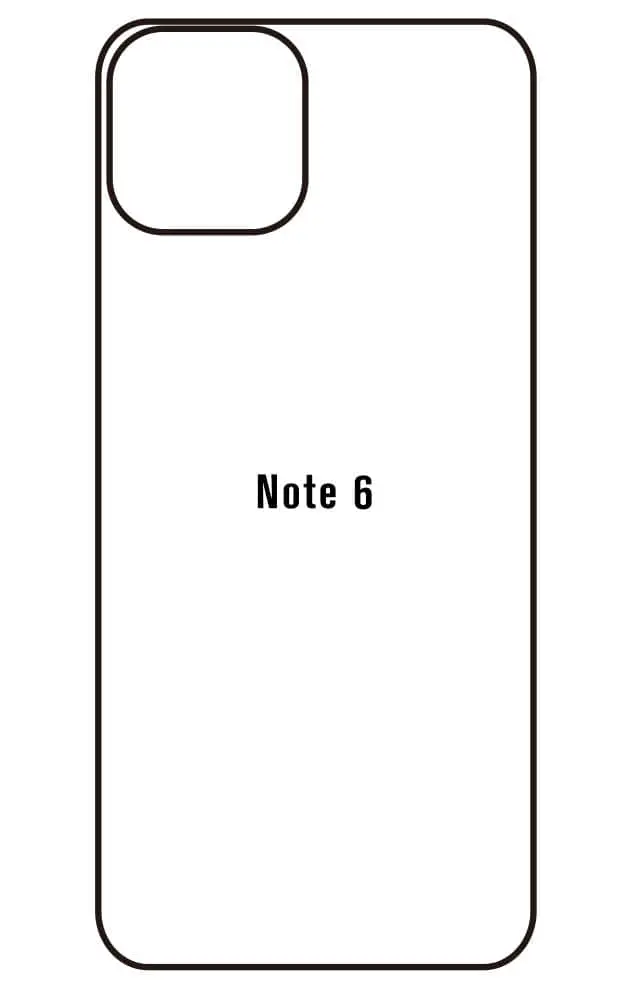 Ulefone Note 6 Zadní Hydrogel ochranná fólie