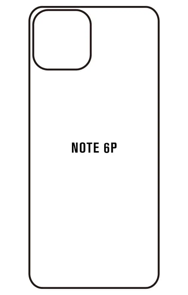 Ulefone Note 6P Zadní Hydrogel ochranná fólie