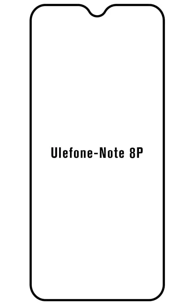 Ulefone Note 8P / Note 8 Přední Hydrogel ochranná fólie