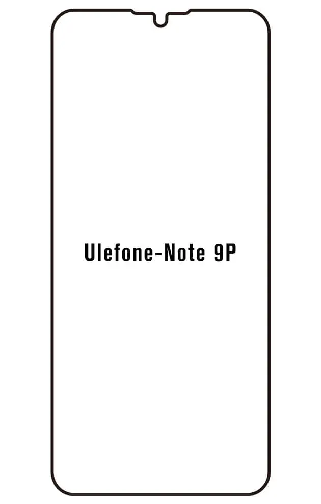 Ulefone Note 9P Přední Hydrogel ochranná fólie