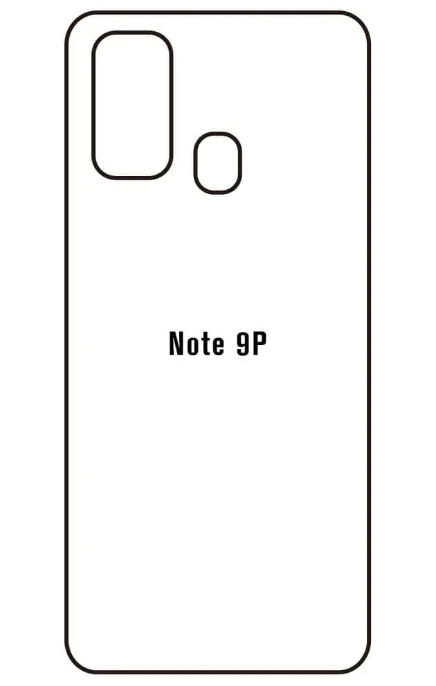 Ulefone Note 9P Zadní Hydrogel ochranná fólie