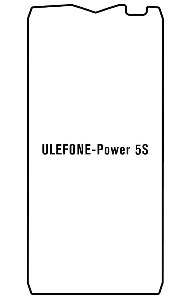 Ulefone Power 5S Přední Hydrogel ochranná fólie