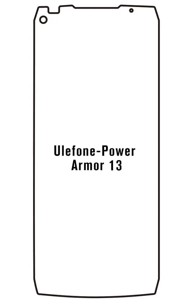 Ulefone Power Armor 13 Přední Hydrogel ochranná fólie