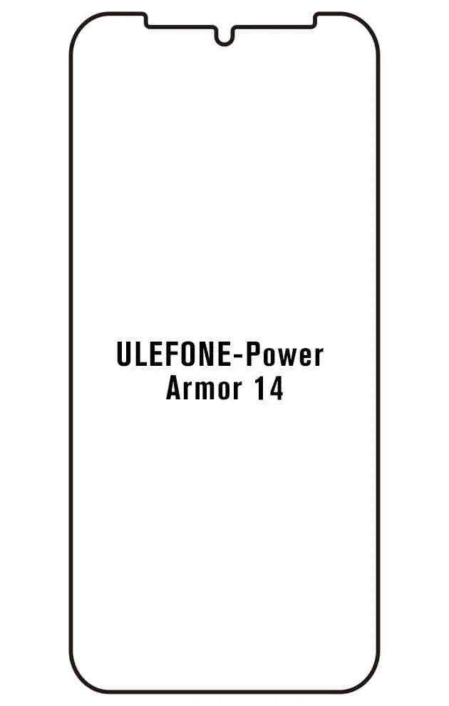 Ulefone Power Armor 14 Přední Hydrogel ochranná fólie