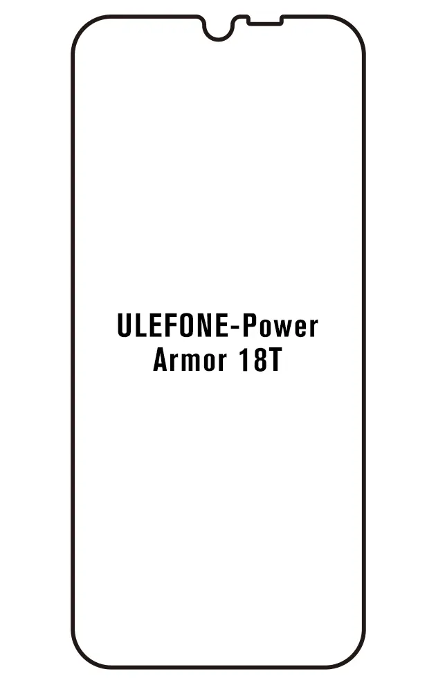 Ulefone Power Armor 18T Přední Hydrogel ochranná fólie