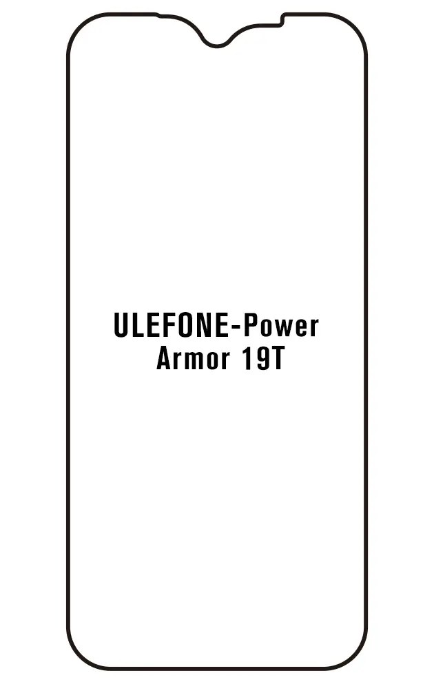 Ulefone Power Armor 19T Přední Hydrogel ochranná fólie