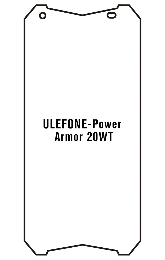 Ulefone Power Armor 20WT Přední Hydrogel ochranná fólie