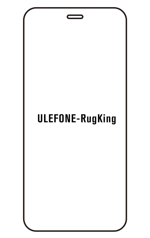 Ulefone RugKing Přední Hydrogel ochranná fólie
