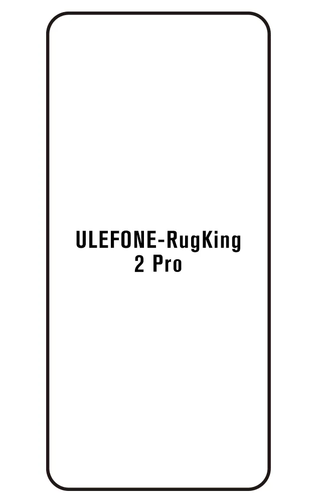 Ulefone RugKing 2 Pro Přední Hydrogel ochranná fólie