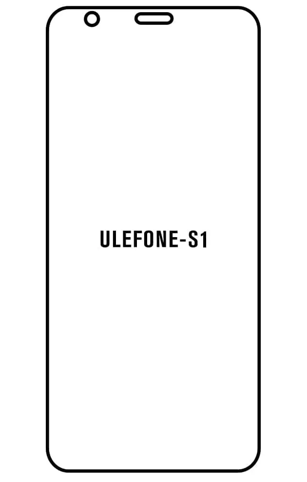Ulefone S1 Přední Hydrogel ochranná fólie