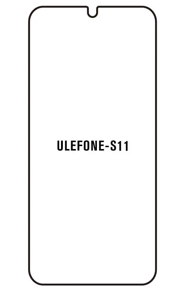 Ulefone S11 Přední Hydrogel ochranná fólie