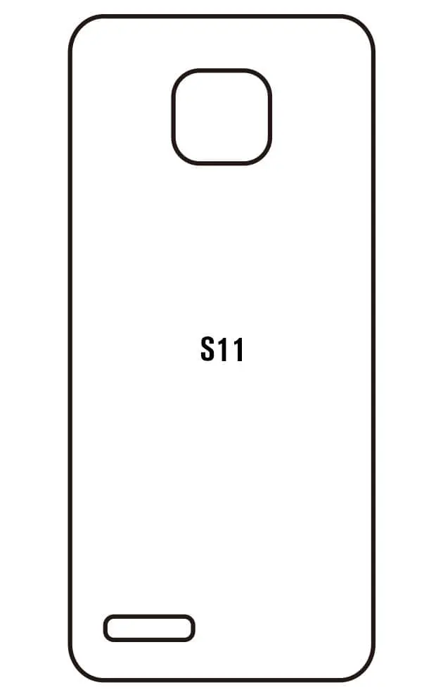 Ulefone S11 Zadní Hydrogel ochranná fólie