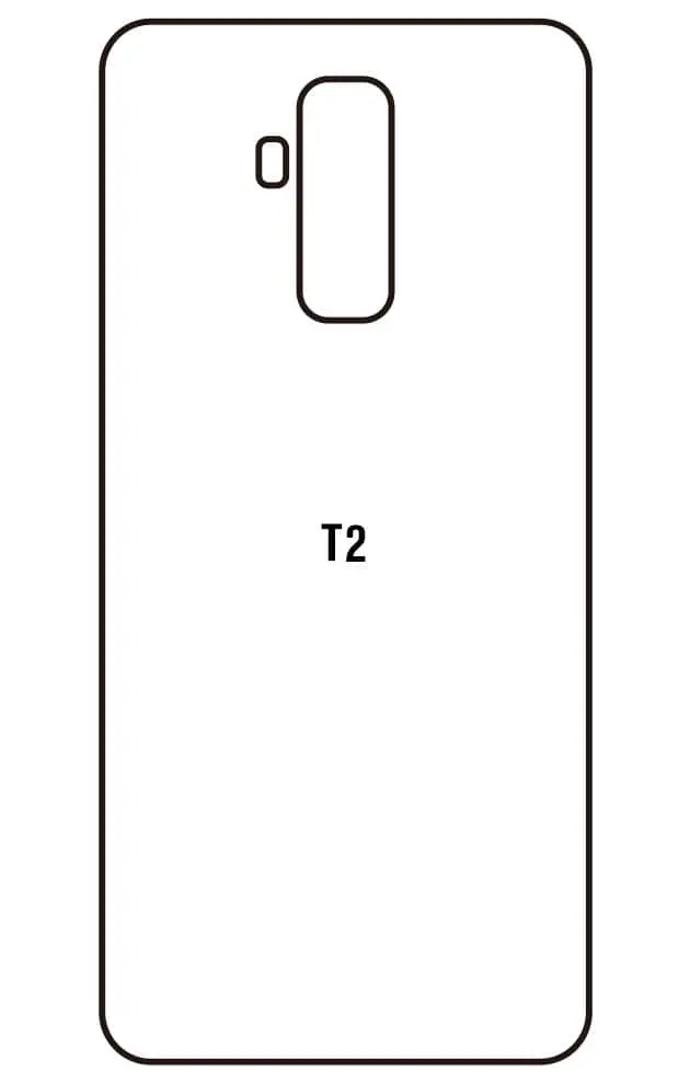 Ulefone T2 Zadní Hydrogel ochranná fólie