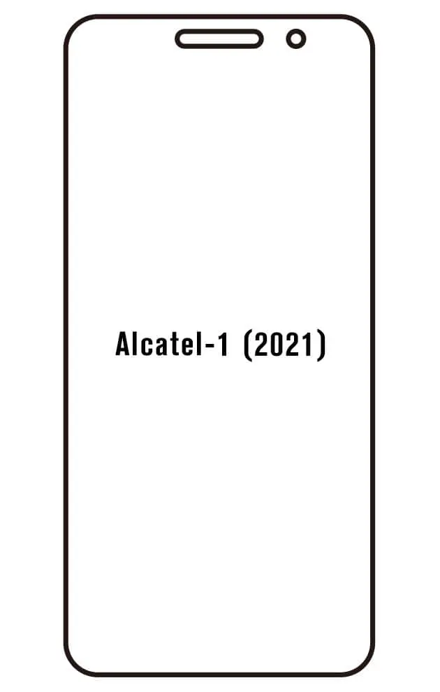 Alcatel 1 2021 Přední Hydrogel ochranná fólie